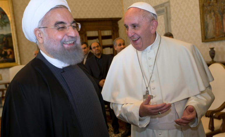 Cité du Vatican (AFP). Le pape appelle l'Iran à promouvoir des solutions politiques adéquates au Moyen-Orient