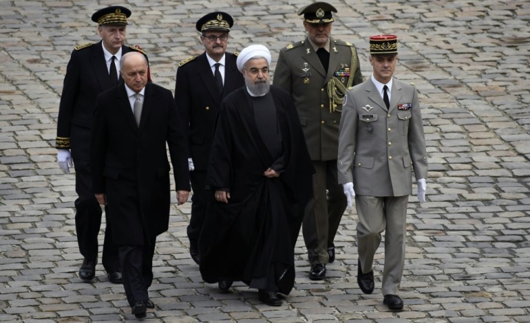 Paris (AFP). Iran: le président Rohani souhaite une relation nouvelle avec la France