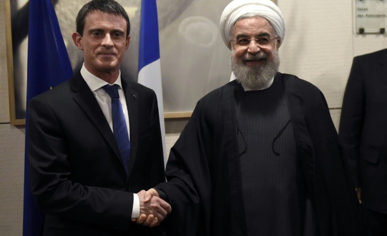 Paris (AFP). Manuel Valls appelle à bâtir des coopérations de long terme avec l'Iran