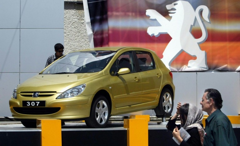 Paris (AFP). Automobile: PSA officialise son retour en Iran, après la levée des sanctions