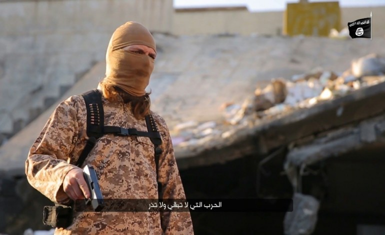 Bagdad (AFP). Un jihadiste francophone dans une vidéo d'exécution de l'EI
