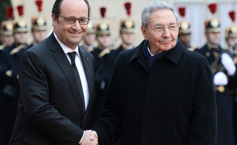 Paris (AFP). La France résolument aux côtés de Cuba pour la levée de l'embargo américain