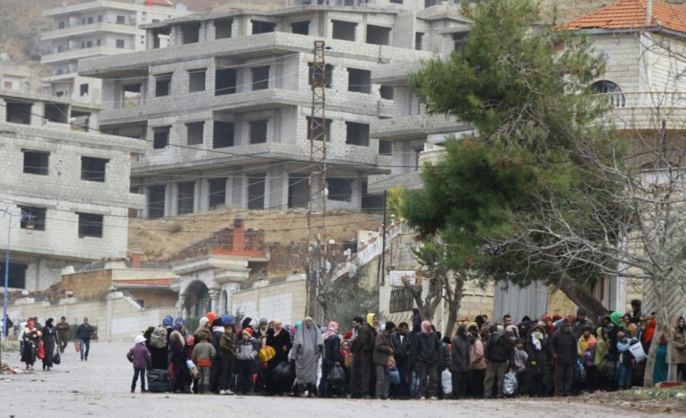 Genève (AFP). Syrie: le régime autorise l'accès de convois humanitaires à la ville assiégée de Madaya 