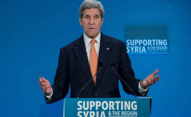 Londres (AFP). Syrie: les Etats-Unis promettent 890 millions de dollars pour l'aide humanitaire