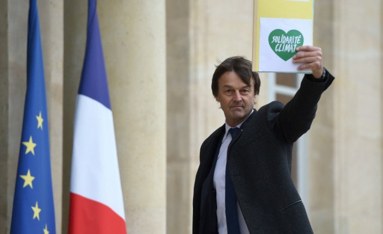Paris (AFP). Gouvernement: le non de Hulot, une impression de fin de règne selon la presse