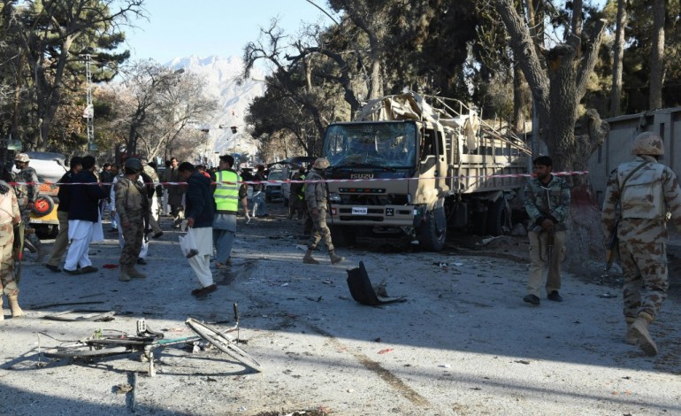 Quetta (Pakistan) (AFP). Pakistan: au moins neuf morts dans un attentat suicide