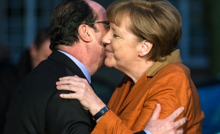 Strasbourg (AFP). Rencontre Hollande/Merkel sur les réfugiés et le Brexit