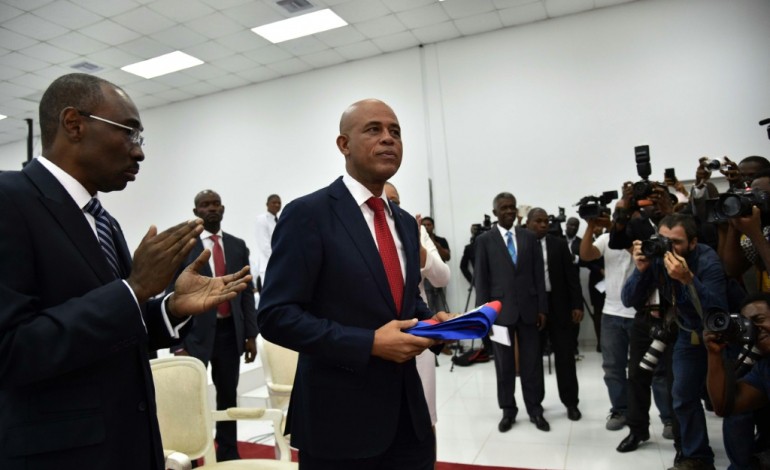 Port-au-Prince (AFP). Michel Martelly ayant quitté son poste, Haïti n'a plus de président