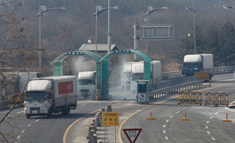 Paju (Corée du Sud) (AFP). Pyongyang expulse les Sud-Coréens de la zone industrielle conjointe