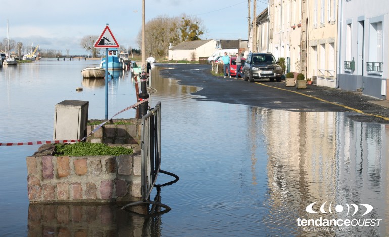 Météo en Normandie : inondations à Isigny-sur-Mer [photos]