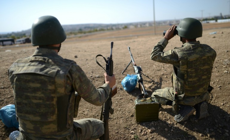 Beyrouth (AFP). Bombardements turcs de secteurs contrôlés par les Kurdes dans le nord de la Syrie, selon l'OSDH