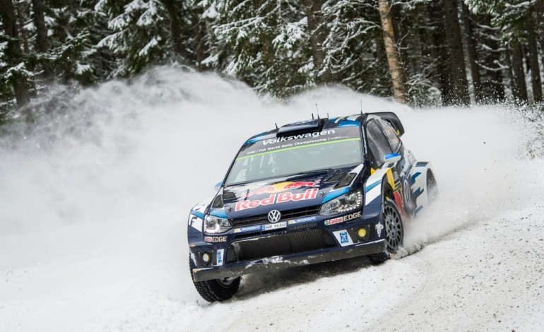 Karlstad (Suède) (AFP). Rallye de Suède: victoire de Sébastien Ogier (Volkswagen) 