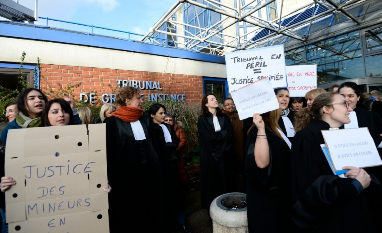Bobigny (AFP). Justice sinistrée: magistrats et avocats du 93 lancent l'appel de Bobigny