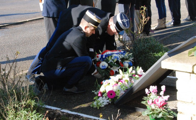 L'hommage des gendarmes de Seine-Maritime à leurs collègues disparus