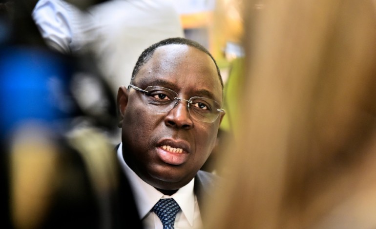 Dakar (AFP). Sénégal: le président Sall ira jusqu'au bout de son mandat