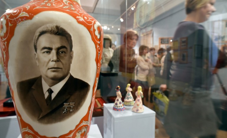 Moscou (AFP). Moscou: une exposition en hommage à l'ex-dirigeant soviétique Léonid Brejnev 