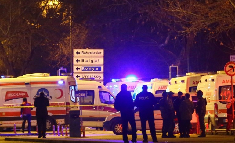 Ankara (AFP). Turquie: 28 morts et 61 blessés dans un attentat à la voiture piégée à Ankara