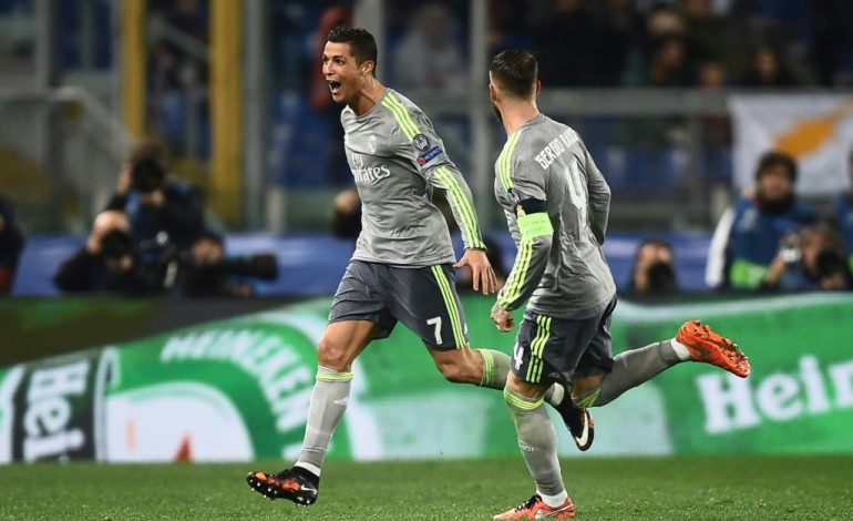 Rome (AFP). Ligue des champions: pour la 1re de Zidane, Ronaldo s'occupe de tout à Rome