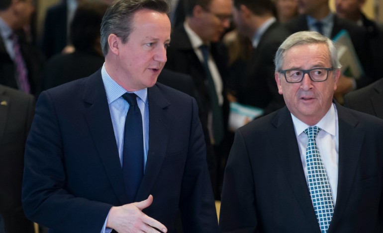 Bruxelles (AFP). Sommet européen: l'UE tente d'arracher un compromis pour empêcher un Brexit