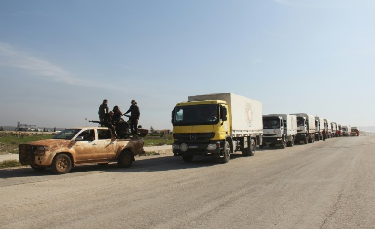 Genève (AFP). Syrie: l'ONU devrait pouvoir livrer de l'aide à toutes les villes assiégées d'ici une semaine. 