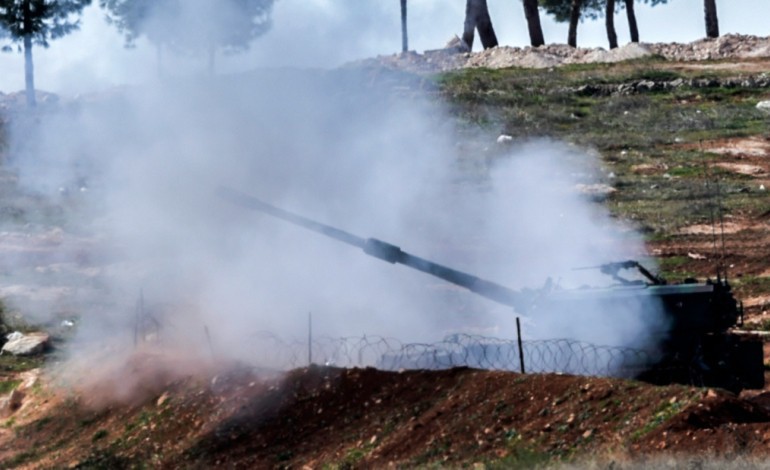 Beyrouth (AFP). Syrie: intenses bombardements turcs de positions kurdes au nord d'Alep