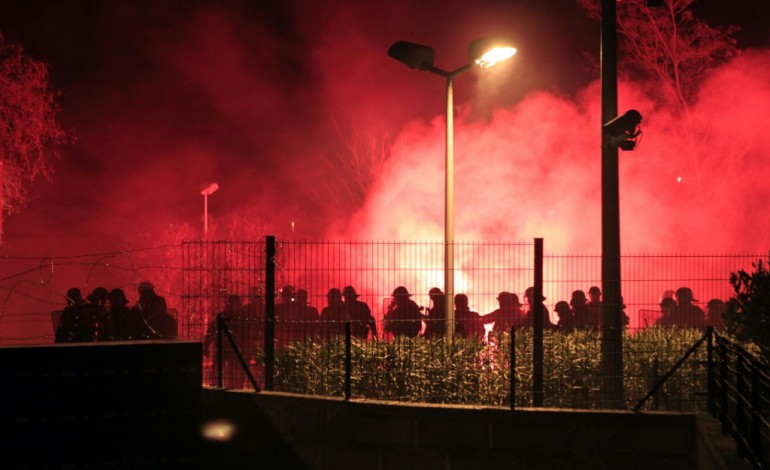 Ajaccio (AFP). Corse: vive tension avant une grande manifestation en soutien aux supporters du SC Bastia