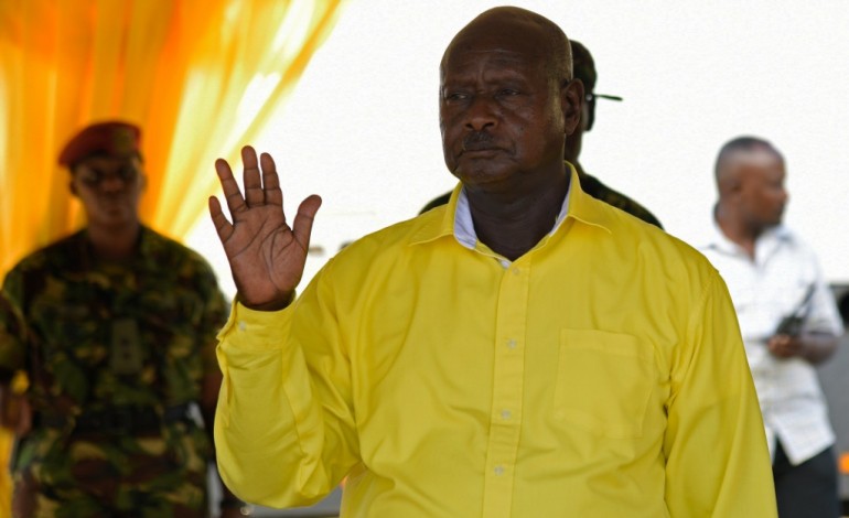 Kampala (AFP). Yoweri Museveni réélu président de l'Ouganda pour un cinquième mandat