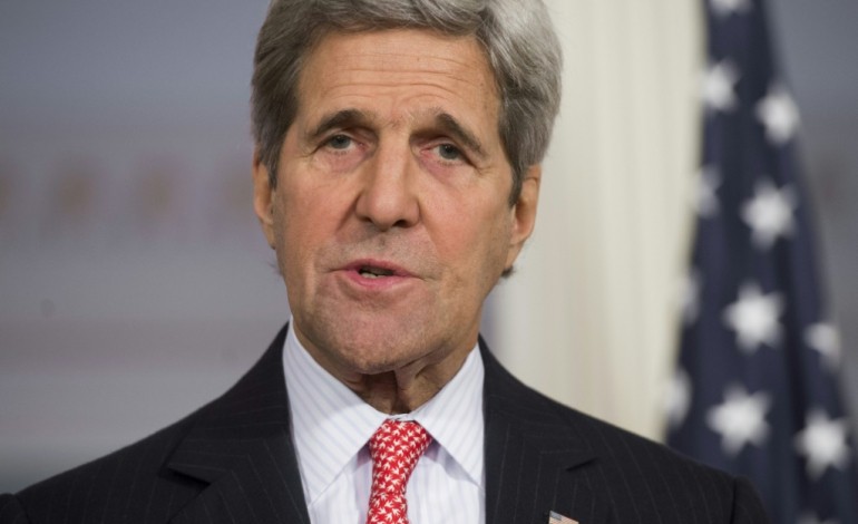 Amman (AFP). Syrie: Kerry annonce un accord provisoire 