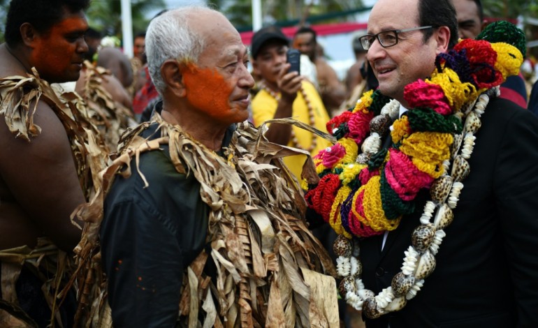 Papeete (AFP). Polynésie: Hollande très attendu sur le dossier des des essais nucléaires