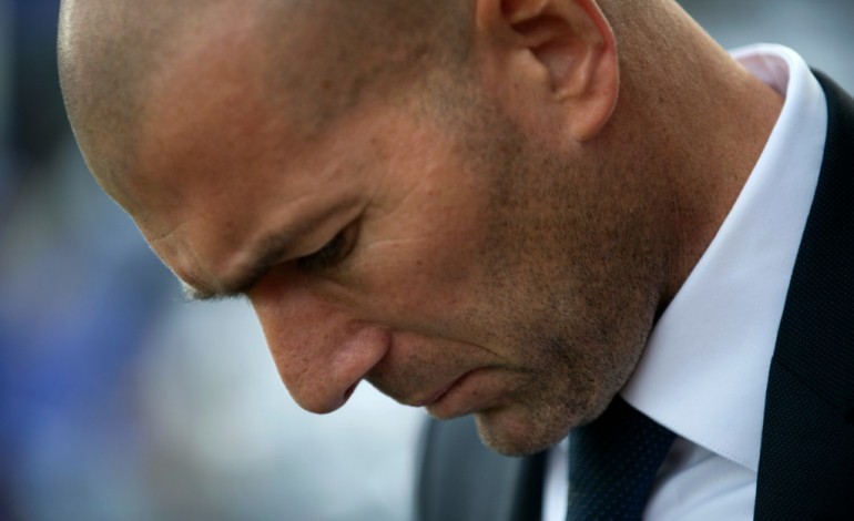 Madrid (AFP). Real Madrid: La Liga est terminée, selon Zidane