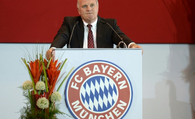 Berlin (AFP). L'ancien patron du Bayern sort de prison