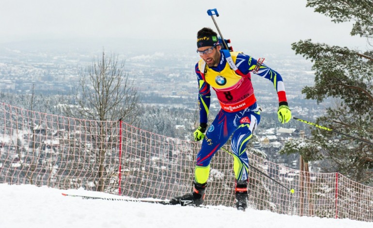 Oslo (AFP). Biathlon: Martin Fourcade sacré champion du monde de poursuite