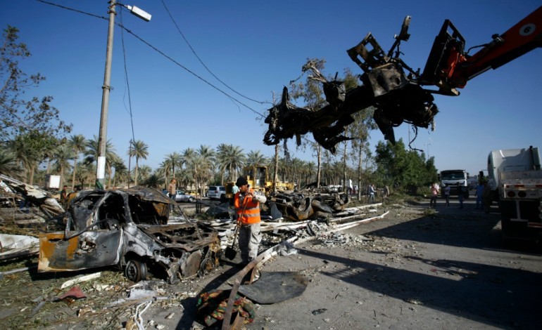 Bagdad (AFP). Irak: l'EI revendique l'attentat suicide au sud de Bagdad 