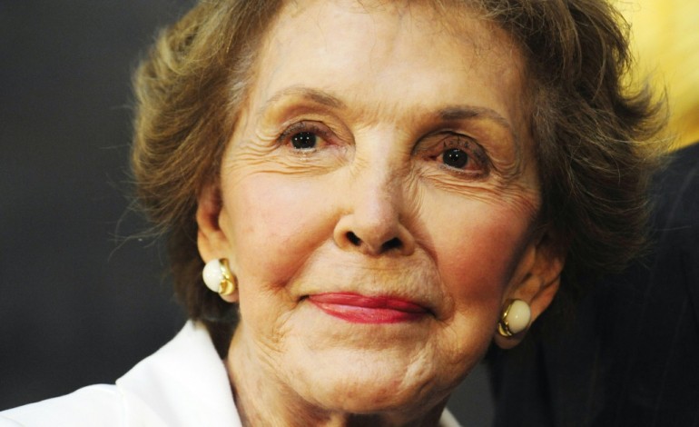 Los Angeles (AFP). Mort de Nancy Reagan, influente ex-Première dame américaine
