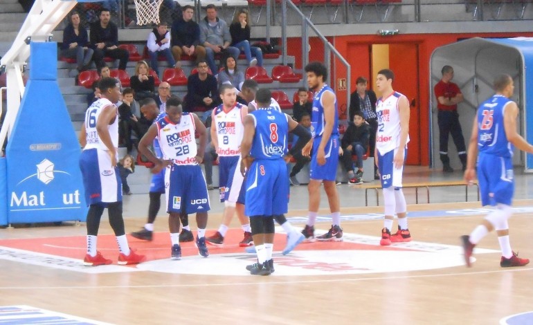Basket: le Rouen Métropole Basket continue de sombrer