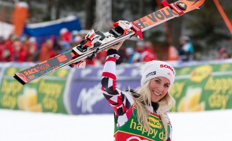 Jasna (Slovaquie) (AFP). Ski: Gut dépasse Vonn, Brem fait le trou dans le slalom géant de Jasna