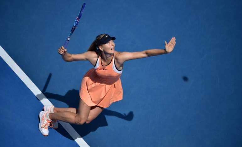 Los Angeles (AFP). Dopage: Maria Sharapova objet d'un contrôle positive à l'Open d'Australie