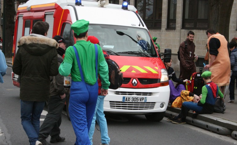 Carnaval étudiant de Caen : 340 personnes prises en charge par les secours