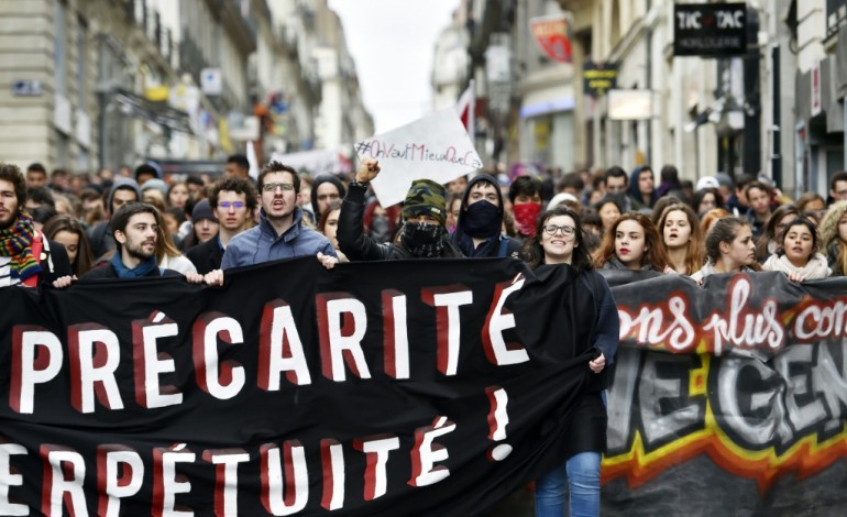 Paris (AFP). Un Français sur deux favorable à la mobilisation contre la loi Travail
