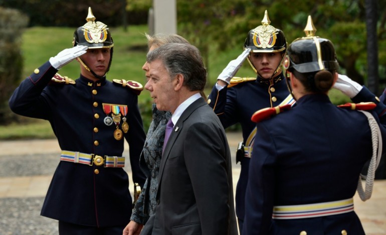 Bogota (AFP). Colombie: le président Santos ne signera pas le 23 mars un mauvais accord de paix