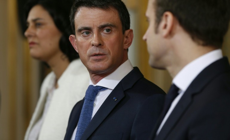Paris (AFP). Loi Travail: Manuel Valls à l'heure d'arbitrages à risques