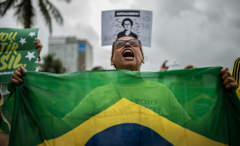 Brasilia (AFP). Manifestations dans tout le Brésil contre la présidente Rousseff