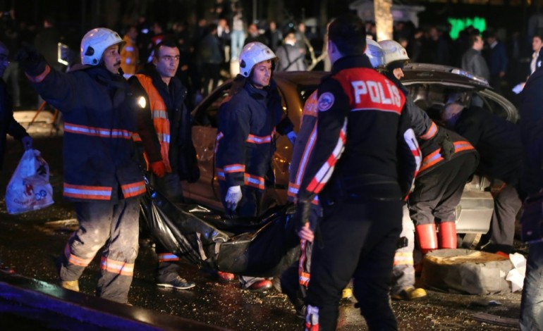 Ankara (AFP). Turquie: un nouvel attentat fait 34 morts au coeur de la capitale Ankara