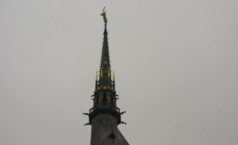 Dépose de l'archange du Mont-Saint-Michel : 3e tentative ce mardi