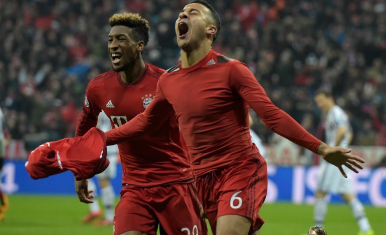 Munich (Allemagne) (AFP). Ligue des champions: Thiago Alcantara et Coman libèrent le Bayern