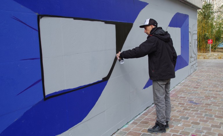 Le Mur de Cherbourg : chaque mois, une oeuvre de street-art