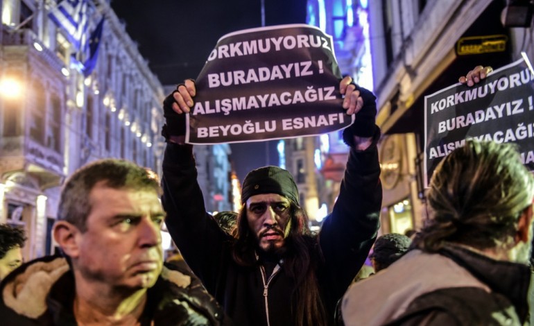 Istanbul (AFP). La Turquie met en cause le groupe Etat islamique dans l'attentat suicide d'Istanbul