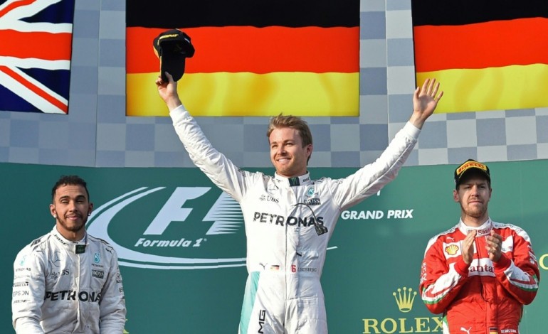 Melbourne (AFP). GP d'Australie: Rosberg démarre en beauté, Alonso se fait très peur