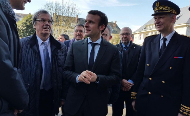 Macron dans le Calvados pour la transition numérique des entreprises