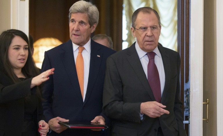Damas (AFP). Syrie: l'EI acculé à Palmyre, Kerry discute à Moscou